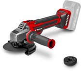Einhell Professional Accu Haakse Slijper TP-AG 18/125 CE Li Q Solo - Power X-Change - 18 V/Li-ion - Ø125 mm - 3.000-10.500 t/min - Constant Electronic Systeem - Toerentalregeling met LED-Display - Excl. Accu, Lader en Slijpschijf