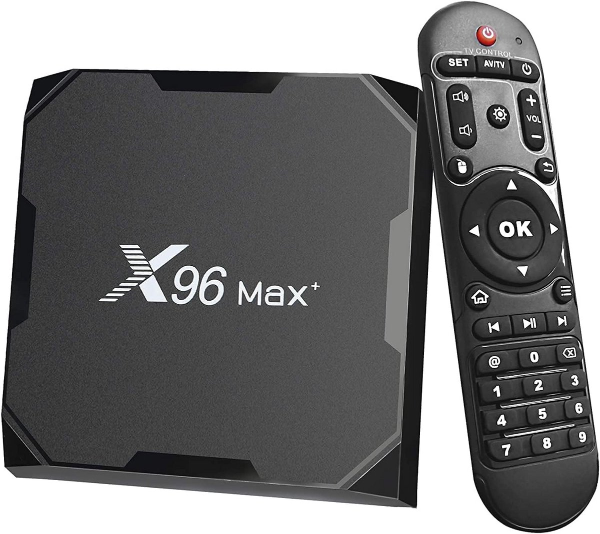 Smart TV Box - Media Player - Thuis Streaming - Quad Core Processor - 4GB 32GB - Zwart