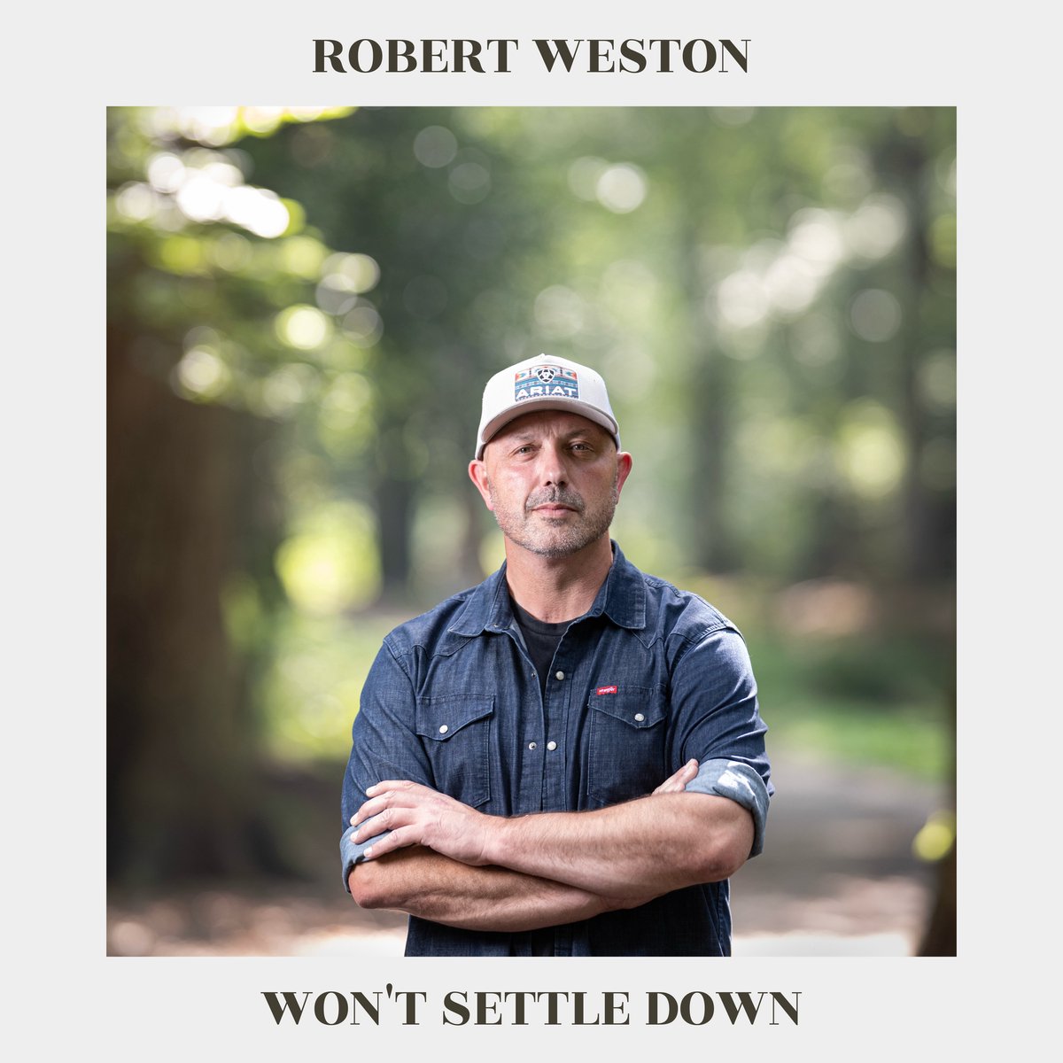 Robert Weston – Won’t Settle Down (LP Vinyl) – Country Album – 12" – Inclusief Bonustrack