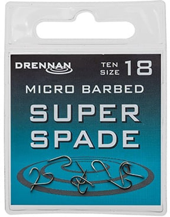 Drennan Super Spade Haken - Barbed #18 van Drennan — afbeelding 2