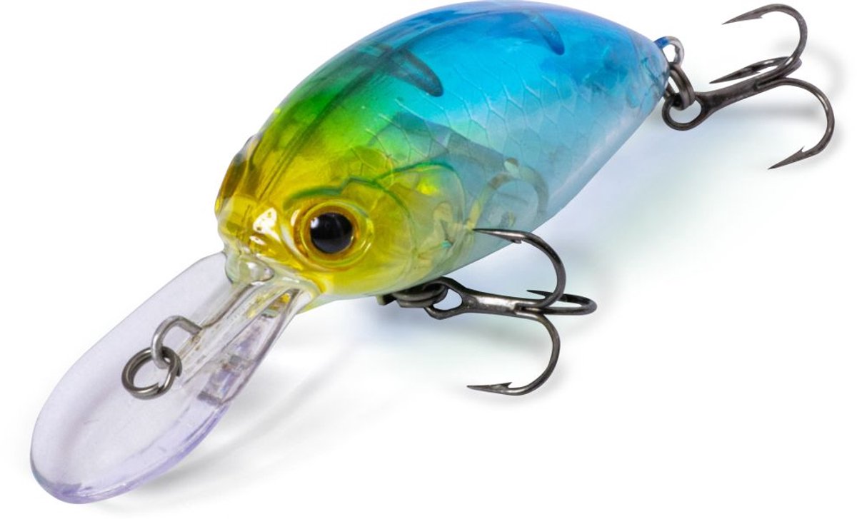 Quantum Q Crank Fat Minnow DR 4cm 6g (diepte 1-3m) - Kleur : Blue Gill