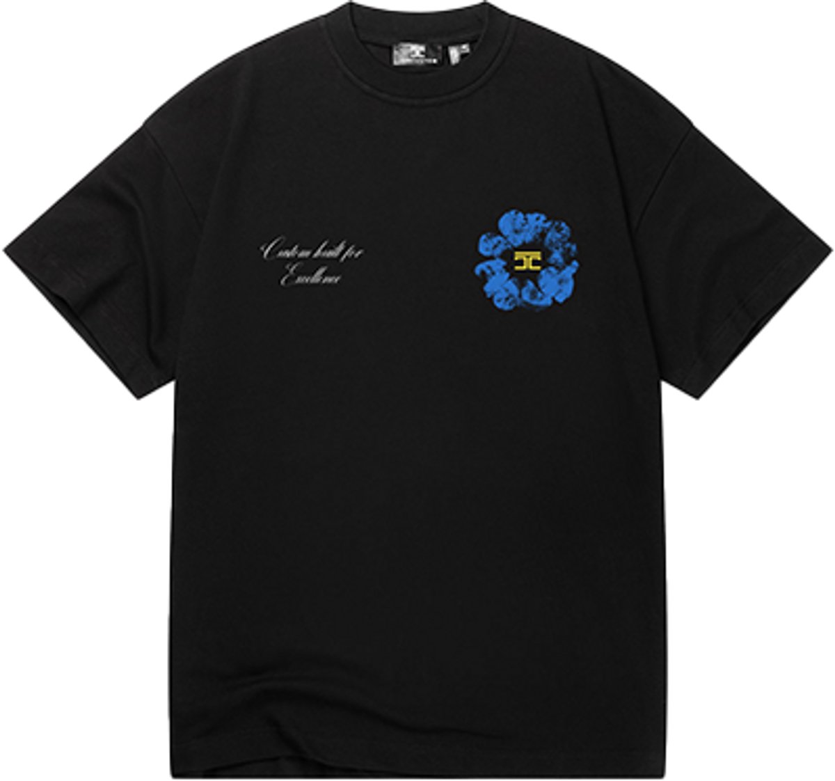 Jorcustom Flowers Loose Fit T-Shirt