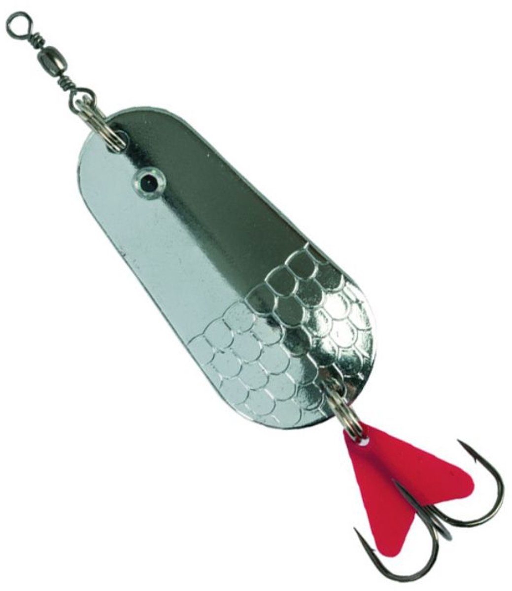 Filex Kunstaas Lepel - 12g - 8cm - Zilver - Blinker voor Roofvis & Zeevis