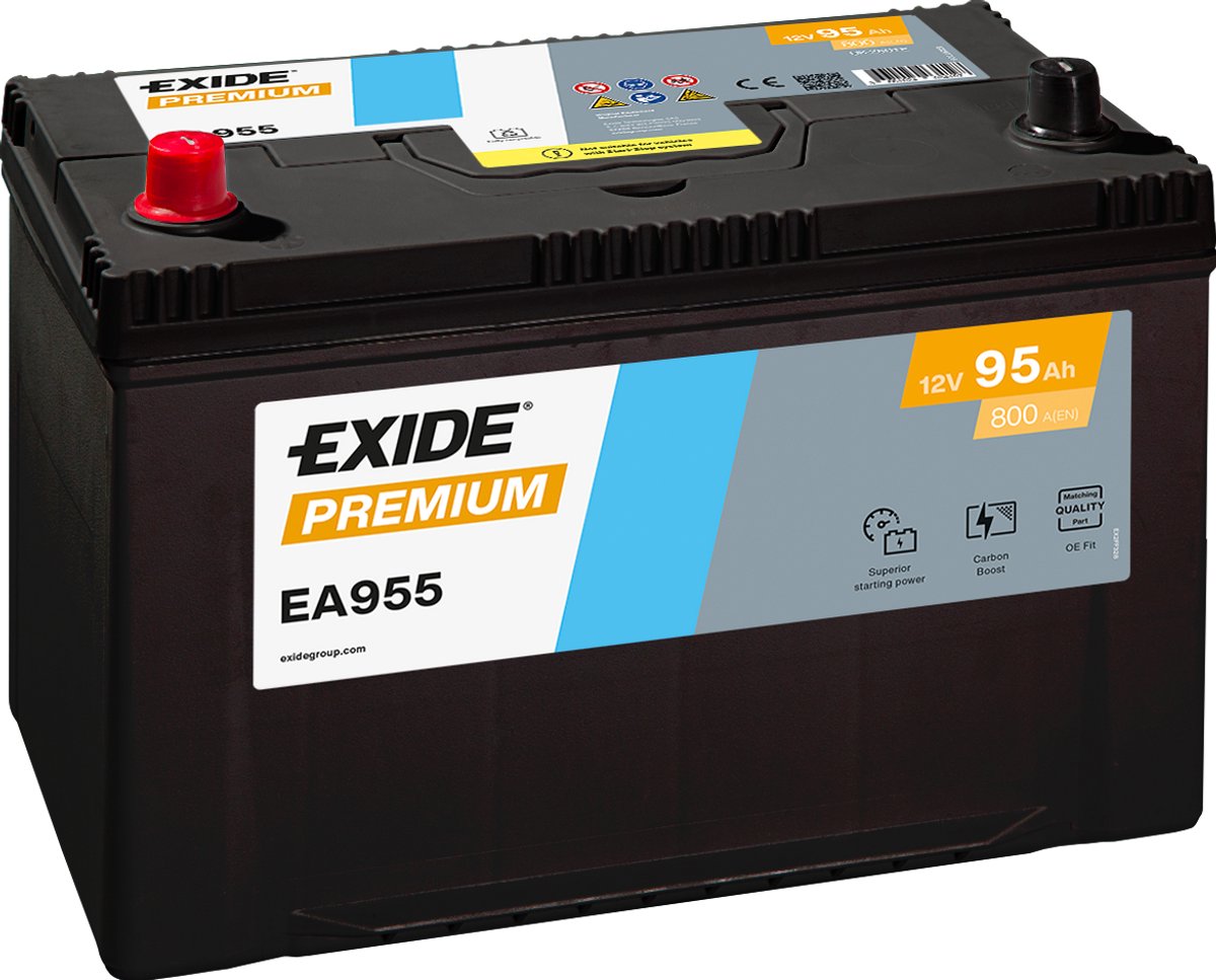 Exide Technologies EA955 Premium 12V 95Ah Zuur