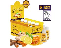 Momordica gember citroen shot met kurkuma en sinaasappel - 10 stuks