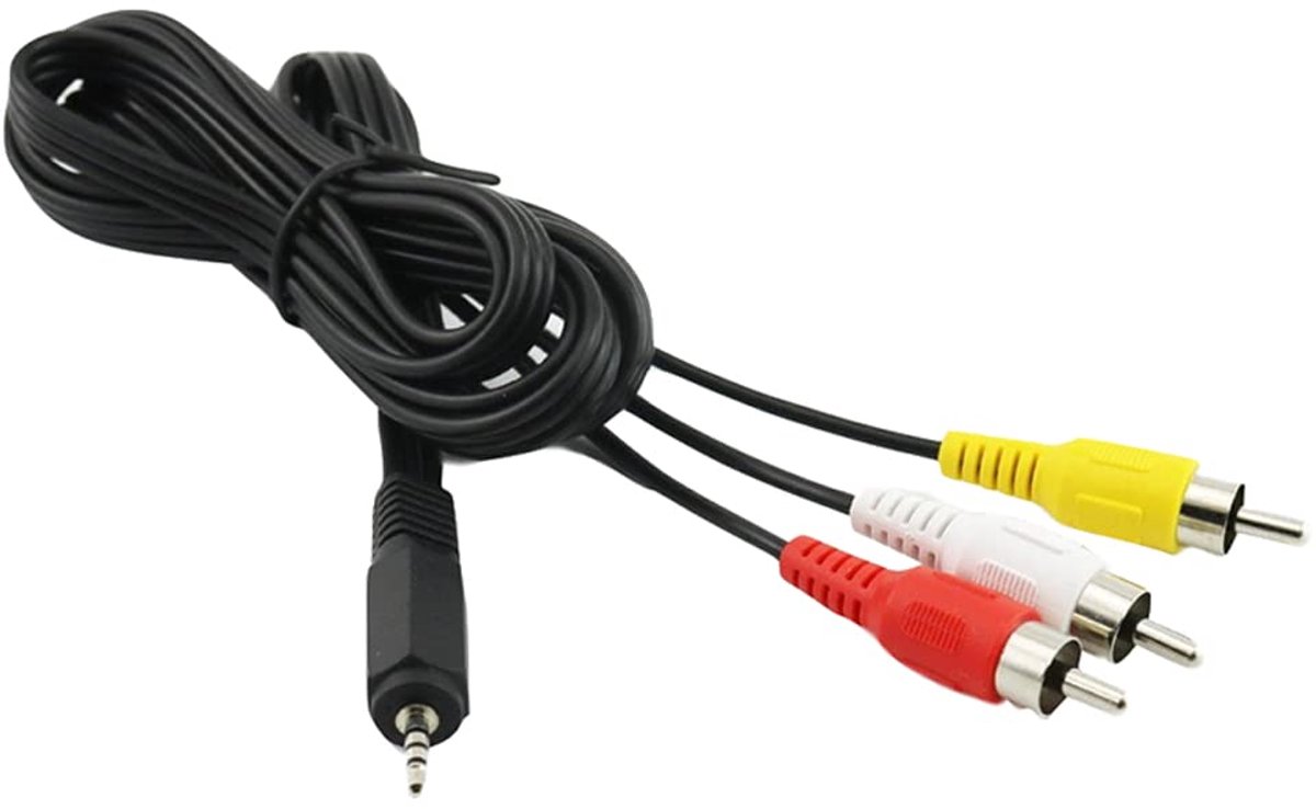 Audio Video Kabel - Stereo Aux 3 RCA - Apparaat Verbinden - Man Naar Man Connectoren - 1.5 Meter Lengte