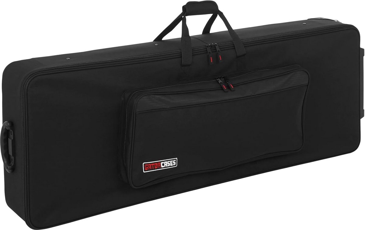 Toetsenbord Koffer - Keyboard Hoes - Transport Muziekapparatuur - Lichtgewicht Nylon Materiaal - 76 Toetsen Formaat - Zwart