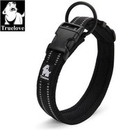Truelove halsband - Halsband - Honden halsband - Halsband voor honden - Zwart L