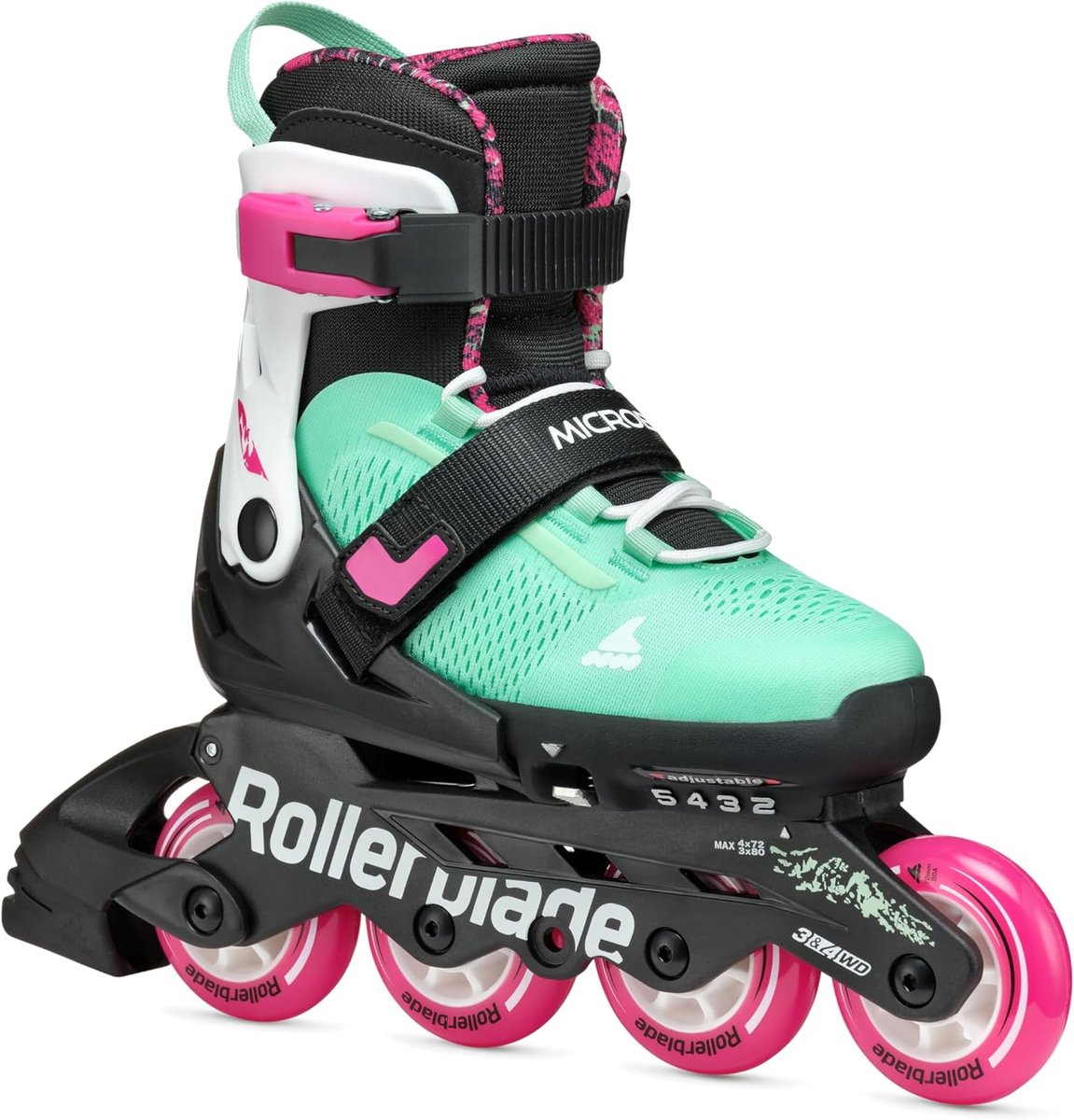 Kinderskeelers - Verstelbare Skates - Buiten Sporten - Eenvoudig Maat Verstelbaar - 365-405 - Eén kleur