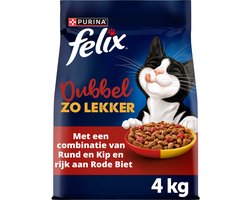 Felix Dubbel Zo Lekker - Rund & Kip - 4 x 4kg
