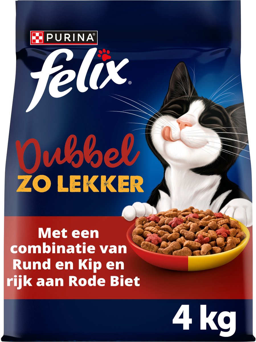 Felix Felix Dubbel Zo Lekker - Rund & Kip - 4 x 4kg