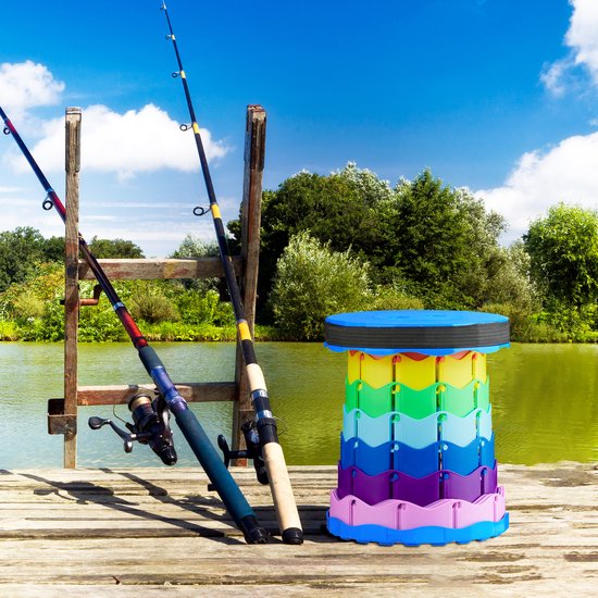 Camping krukje - telescopisch - hoogte verstelbaar - tot 100 kg van Camping — afbeelding 5