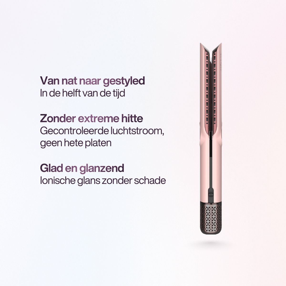 DAJA Logistics AirStraight PrecisionAir Stijltang & Föhn 2-in-1 - afbeelding 2