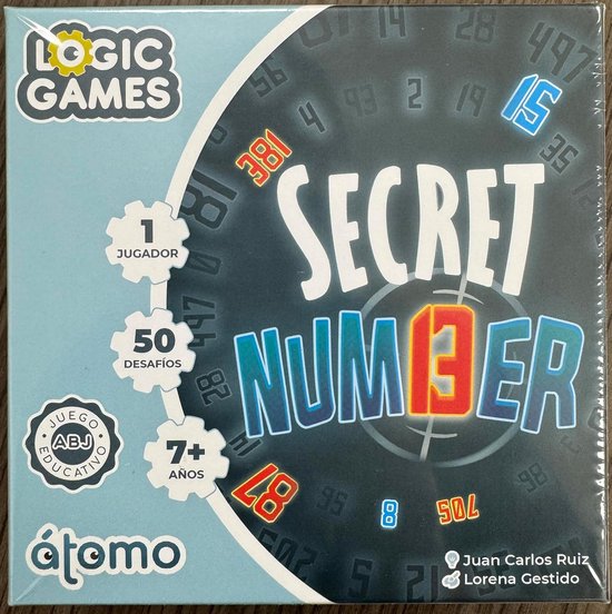 Atomo Games Secret Word – Logikspiel Für Wortfans | 50 Herausforderungen | Für 1 Spieler Oder Gruppen | Ab 6 Jahren