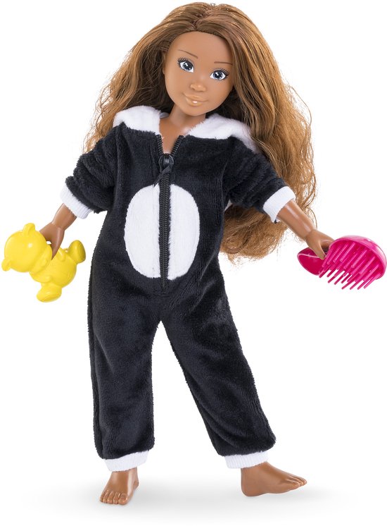 Corolle modepop Melody pyjama party set - pop met accessoires 28 cm. — afbeelding 3