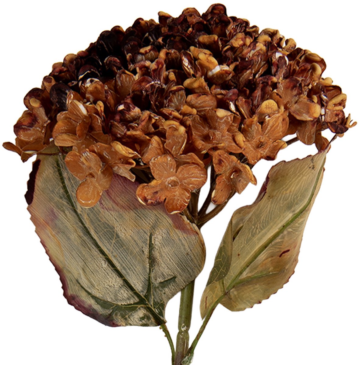 Clayre & Eef Kunstbloem 15x15x47 cm Oranje Kunststof