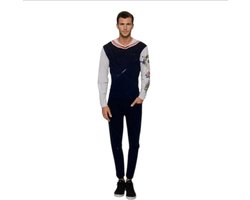 Sexy Matrozenkostuum voor Mannen – Inclusief Shirt, Broek – Large – Roleplay & Carnaval