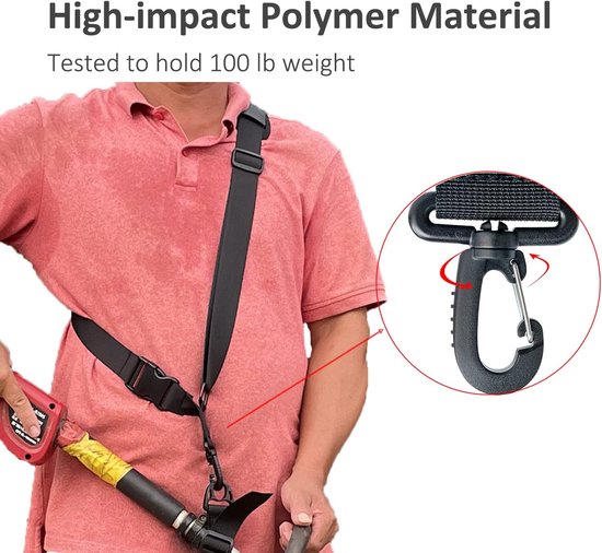 SNQ Maaiaccessoires - Grasmaaierriem - 1 stuk zwart - Upgrade grasmaaierriem - Geschikt voor grasmaaier, bladblazer, bosmaaier, bladblazer van SNQ — afbeelding 3