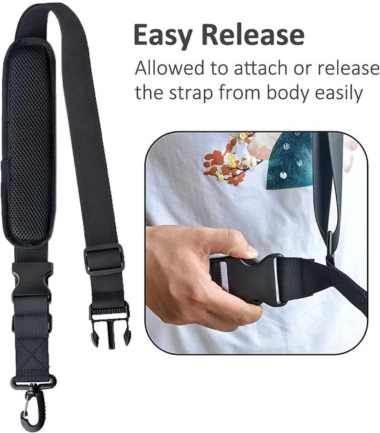 SNQ Maaiaccessoires - Grasmaaierriem - 1 stuk zwart - Upgrade grasmaaierriem - Geschikt voor grasmaaier, bladblazer, bosmaaier, bladblazer van SNQ — afbeelding 5