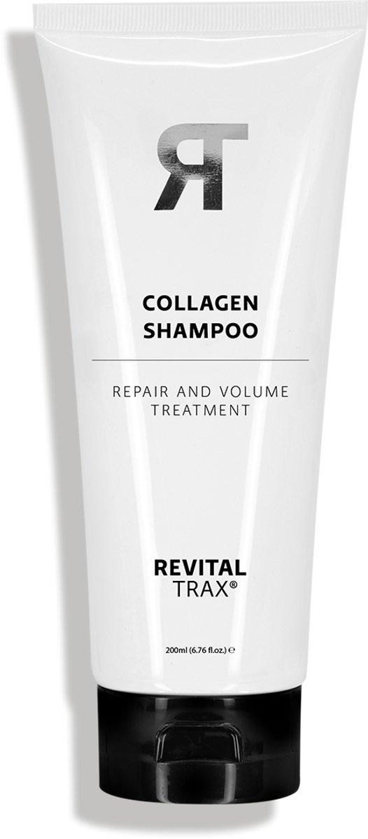RevitalTrax® Collagen Volume Shampoo - 200 ml - Meer Volume - Glanzend Haar - Volumeboost - Verstevigt - Verzorgt - Vermindert gespleten punten
