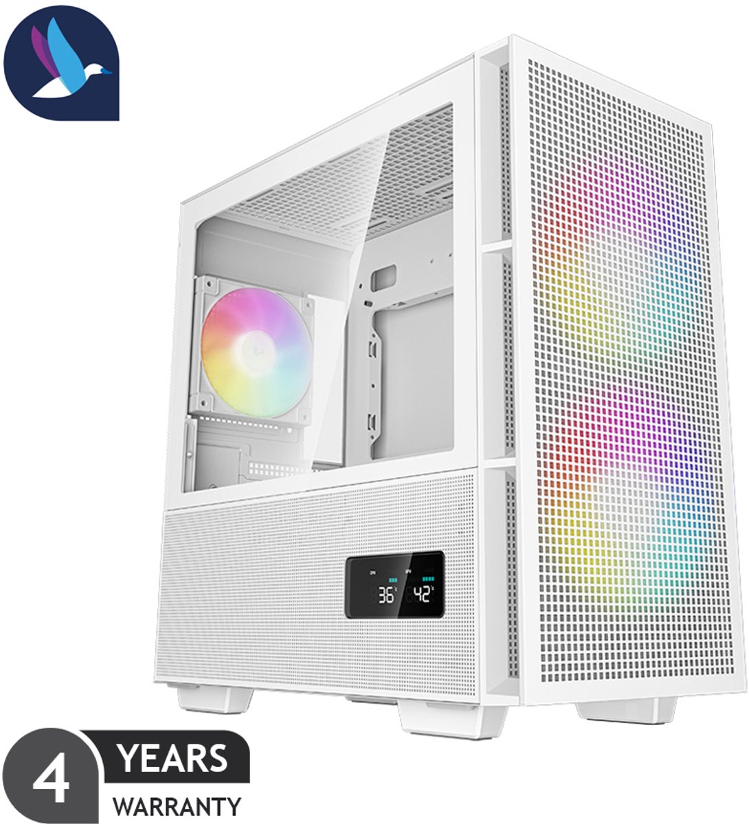 DeepCool VII ARGB Gaming PC | AMD Ryzen 7 - 5700X | Geforce RTX 5060 - 8 GB GDDR7 | 32 GB DDR4 | 1 TB SSD - NVME | Windows 11 Pro - DeepCool - €995,00