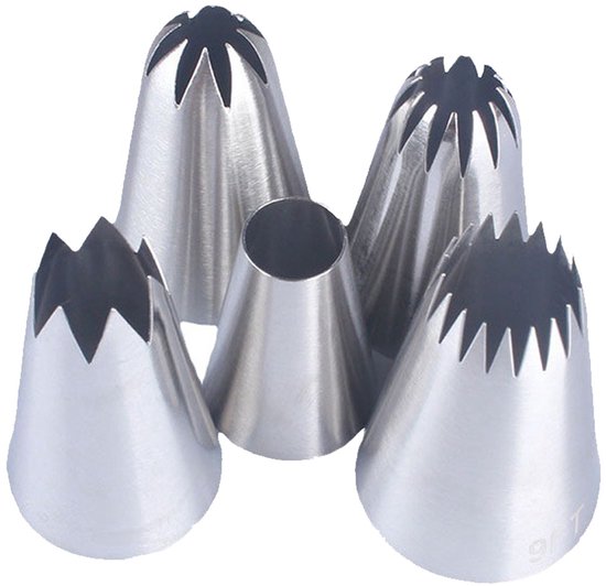 ibili 250310 Close Star Buisstuk, Zilver, 10 mm