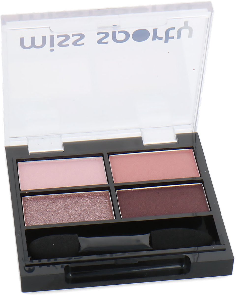 Miss Sporty Studio Color Quattro Oogschaduw Palette - 408 Smoky Rose