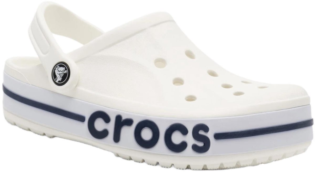 Crocs Bayaband Serie - Clogs - Wit/Blauw - Ventilatie - Croslite™ Materiaal