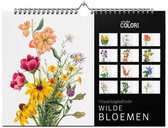 Calendrier d'anniversaire Fleurs sauvages - Calendrier mural A4
