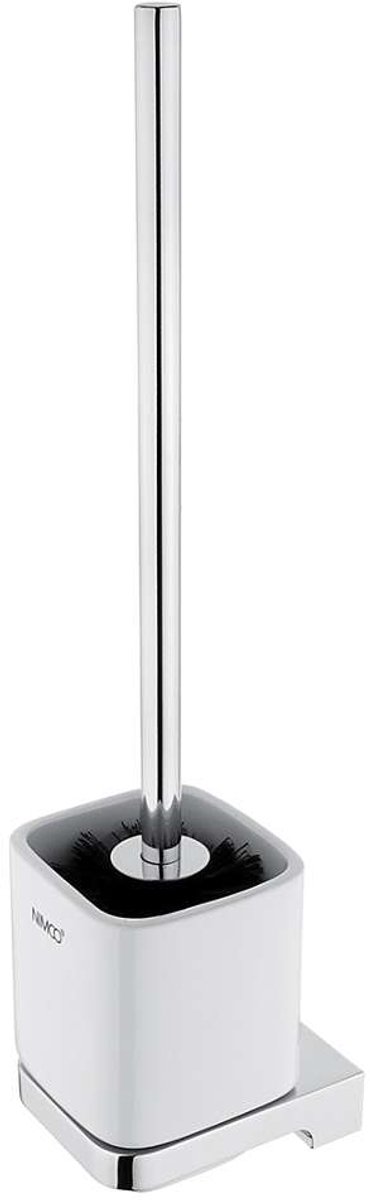 Nimco Maya - WC-borstel met houder, witte keramiek/chroom MA 29094KN-26