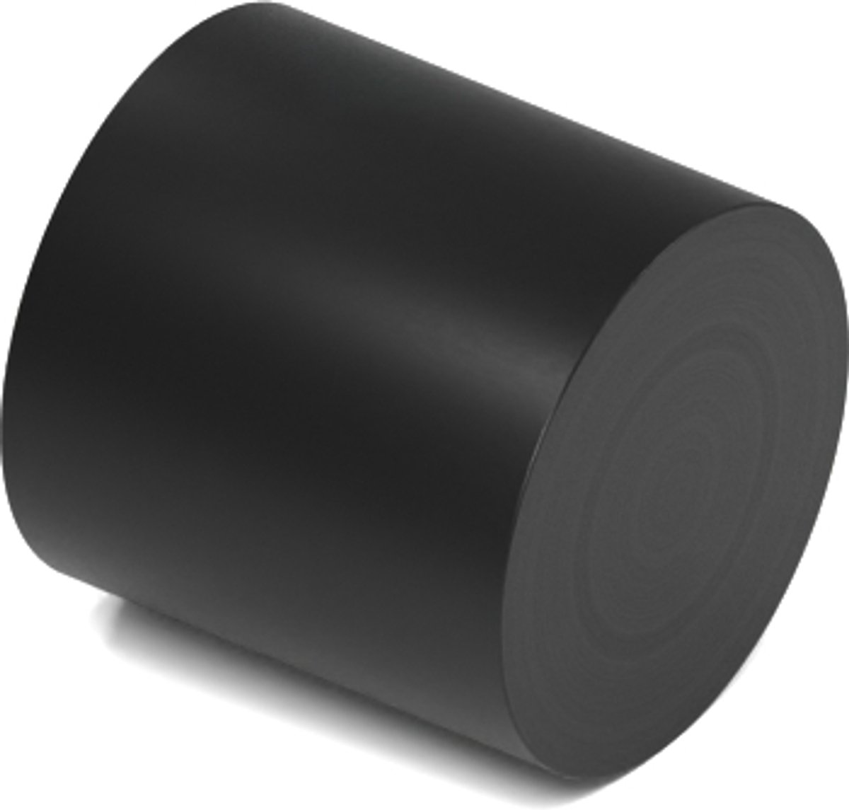 Rubbermagazijn - Trillingsvoet Type E 40x40mm - M8 - Set 10 stuks