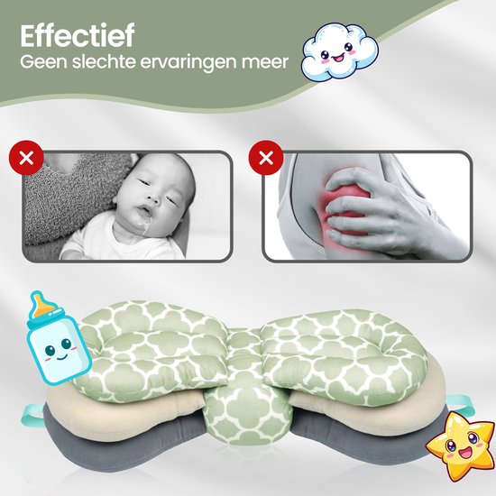 Velox Goods VL-507 Verstelbaar Ergonomisch Kussen voor Borstvoeding - Ondersteunend en Comfortabel van Velox — afbeelding 2