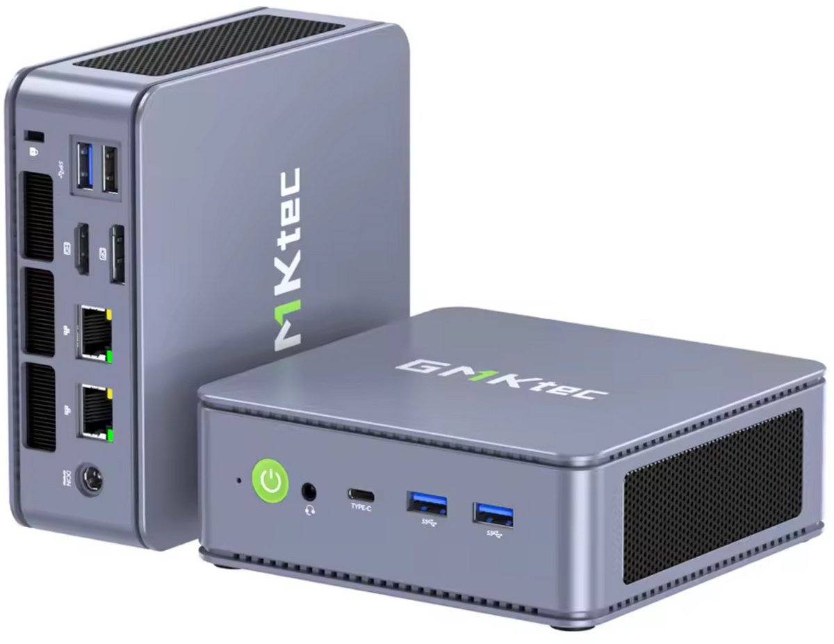 GMKtec K6 Mini PC – AMD Ryzen 7 7840HS (8-Core, 16-Thread) – 16GB