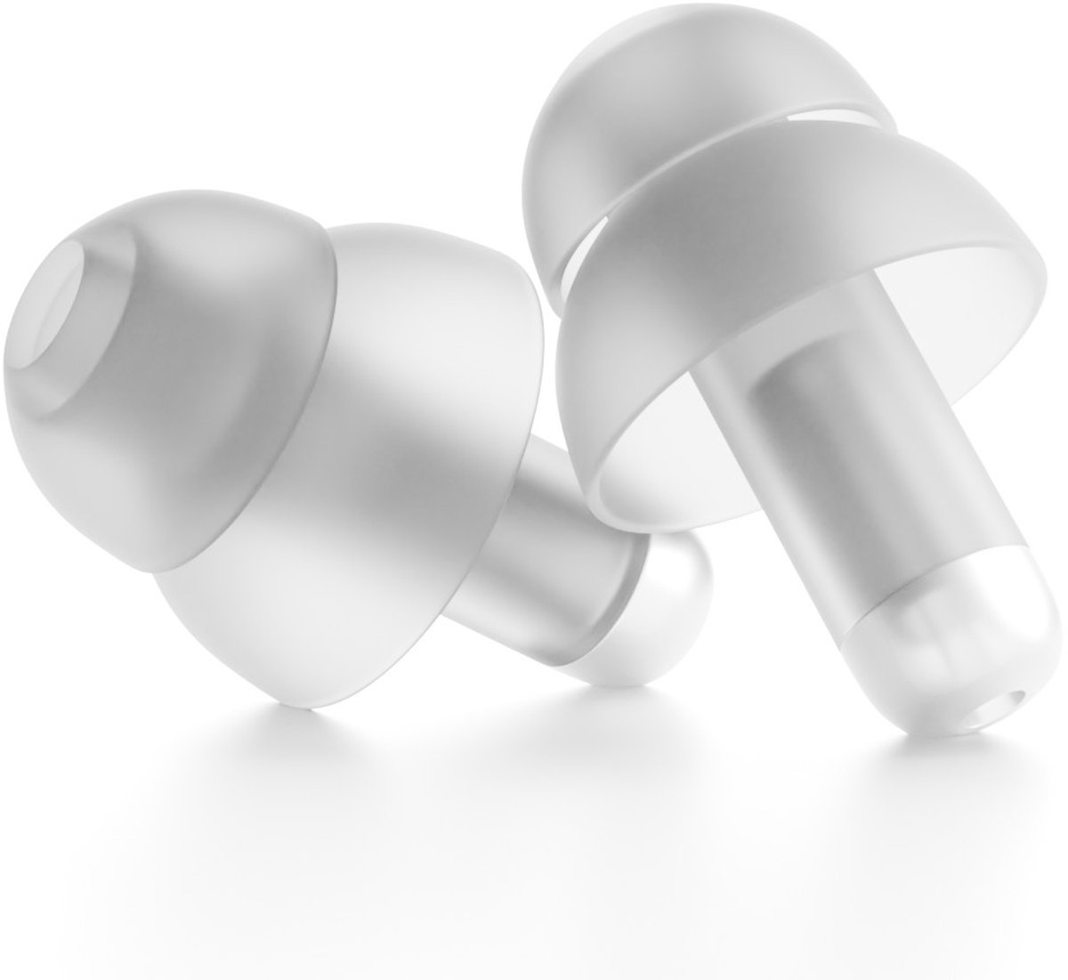 Sköld Transparante Oordopjes 2 stuks Gehoorbescherming met Helder Geluid – Oordoppen voor Festivals, Concerten, Clubs & Uitgaan – Earplugs – Partyplugs - 19dB Demping - Volwassen en Kinderen – foto 2