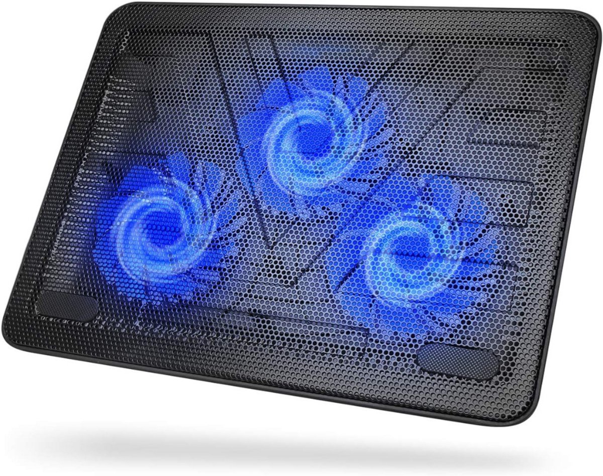 Laptop Cooler - Laptop Stand - Laptop Verhoging - Standaard - Cooling Pad - Zwart