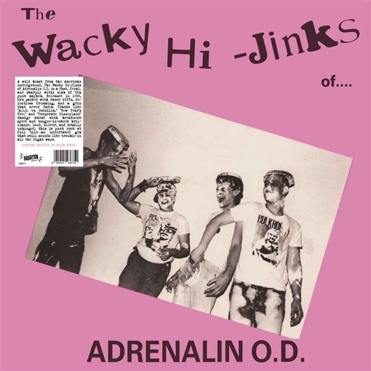 Adrenalin O.D. - The Wacky Hi-Jinks Of... (LP) (Coloured Vinyl)