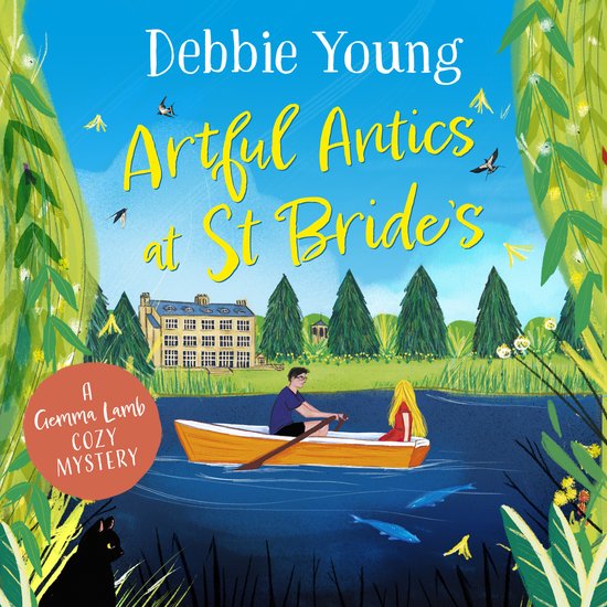 A Gemma Lamb Cozy Mystery4- Artful Antics at St Bride's - cover