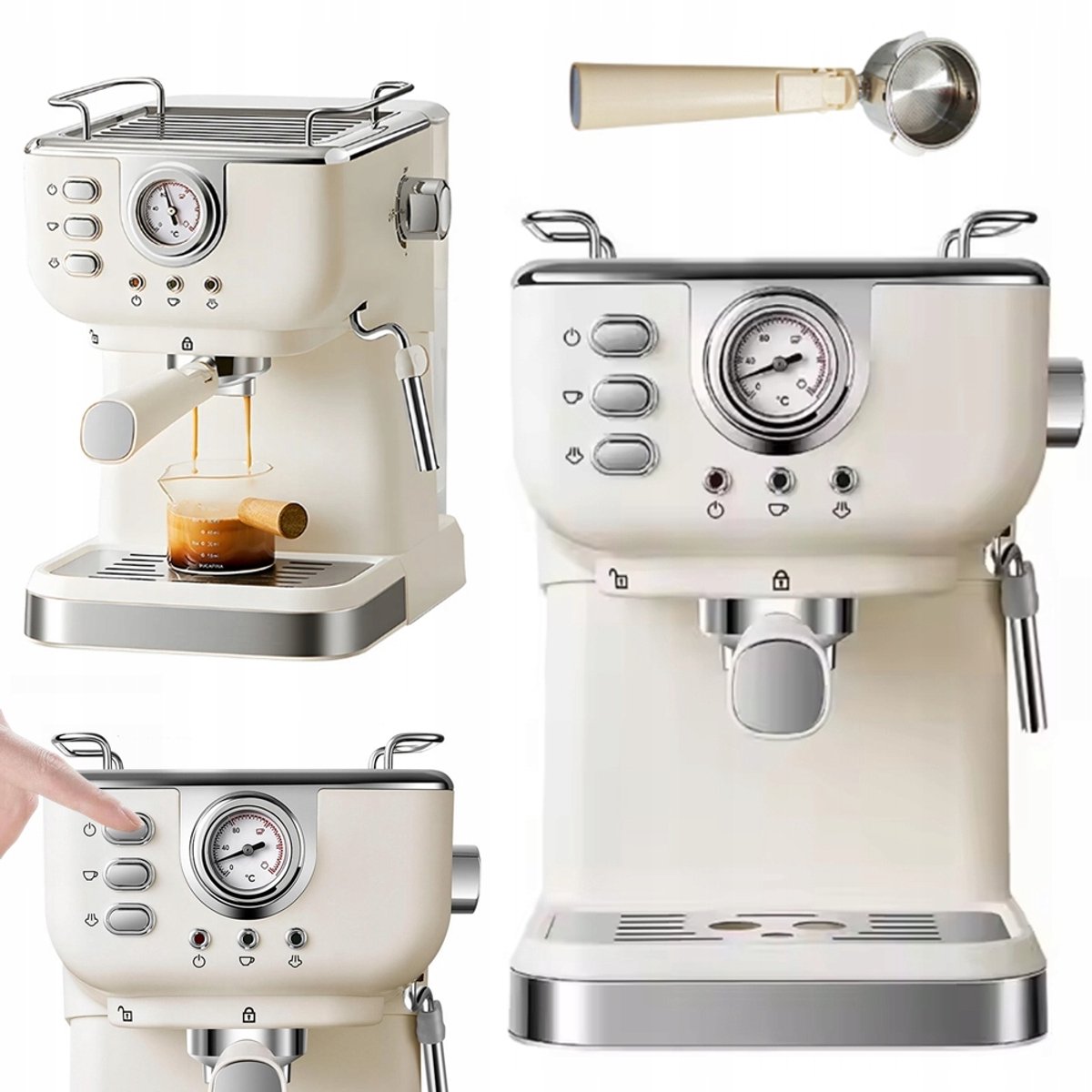 1,5L Italiaanse semi-automatische koffiemachine - afbeelding 3