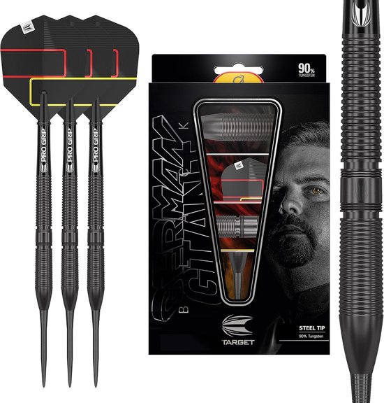 Target Gabriel Clemens Black 90% - Dartpijlen - 21 Gram van Target — afbeelding 2