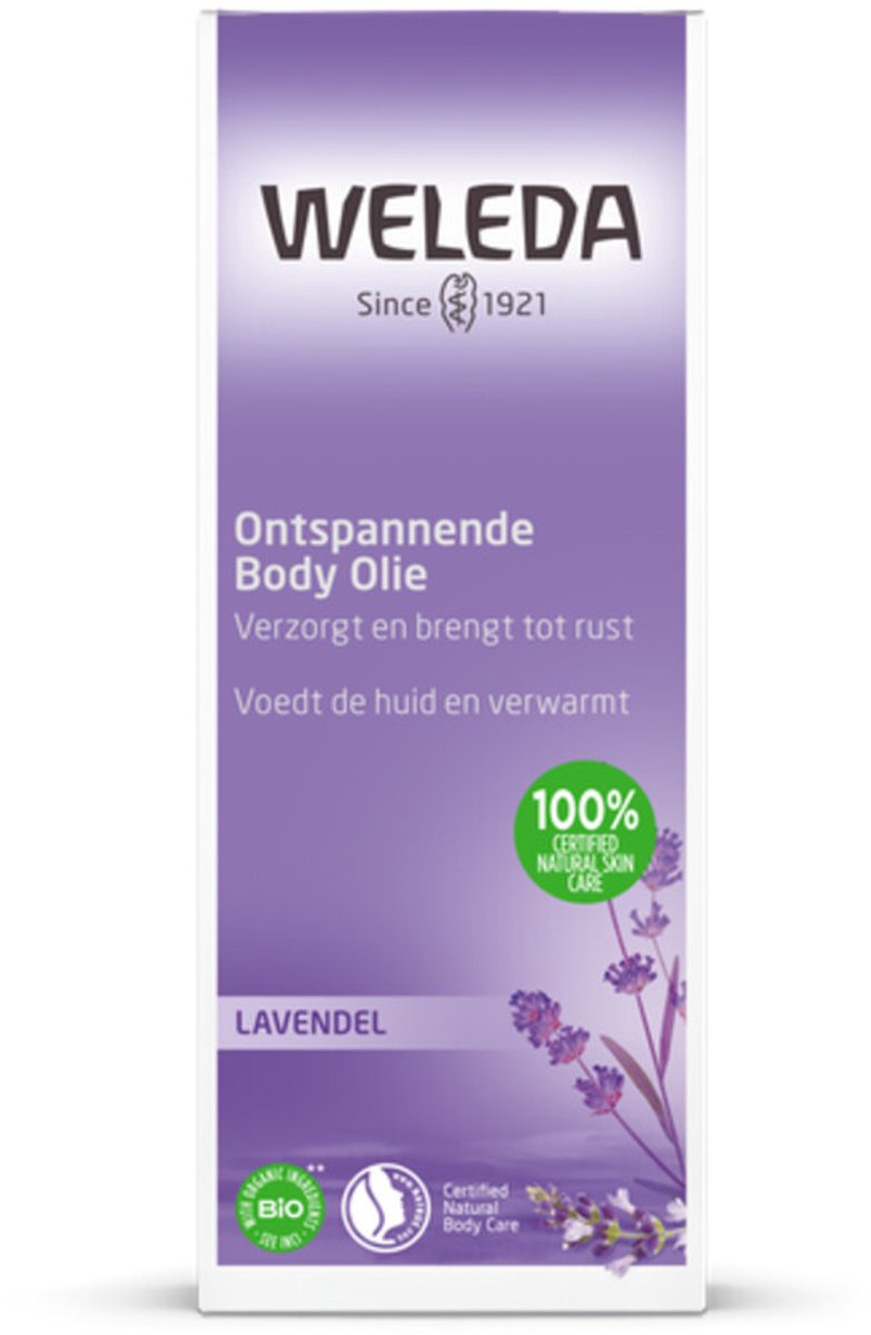 Weleda Huidolie Lavendel Ontspannend 100 ml