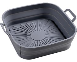 Opvouwbare vierkante Airfryer siliconen mal 17,5 cm