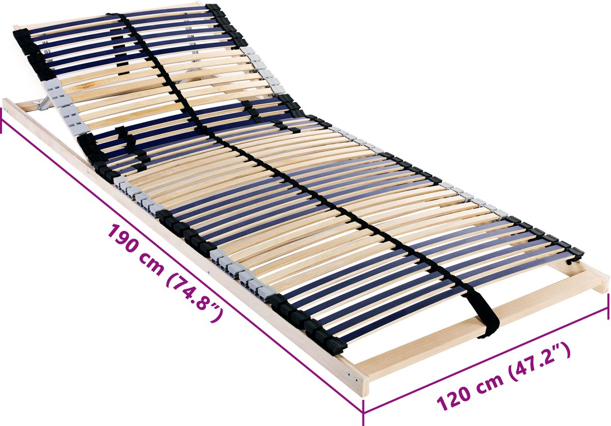 vidaXL Ligbedden - 2 stuks - Teakhout - Koningsblauw - Loungebed vidaXL Ligbedden - 2 stuks - Teakhout - Koningsblauw - Loungebed