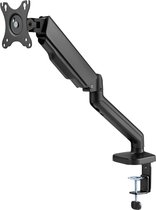 Enkele monitor arm | Draaibaar | Kantelbaar | Max. gewicht: 9 kg per arm | 17 t/m 32 inch | Allteq