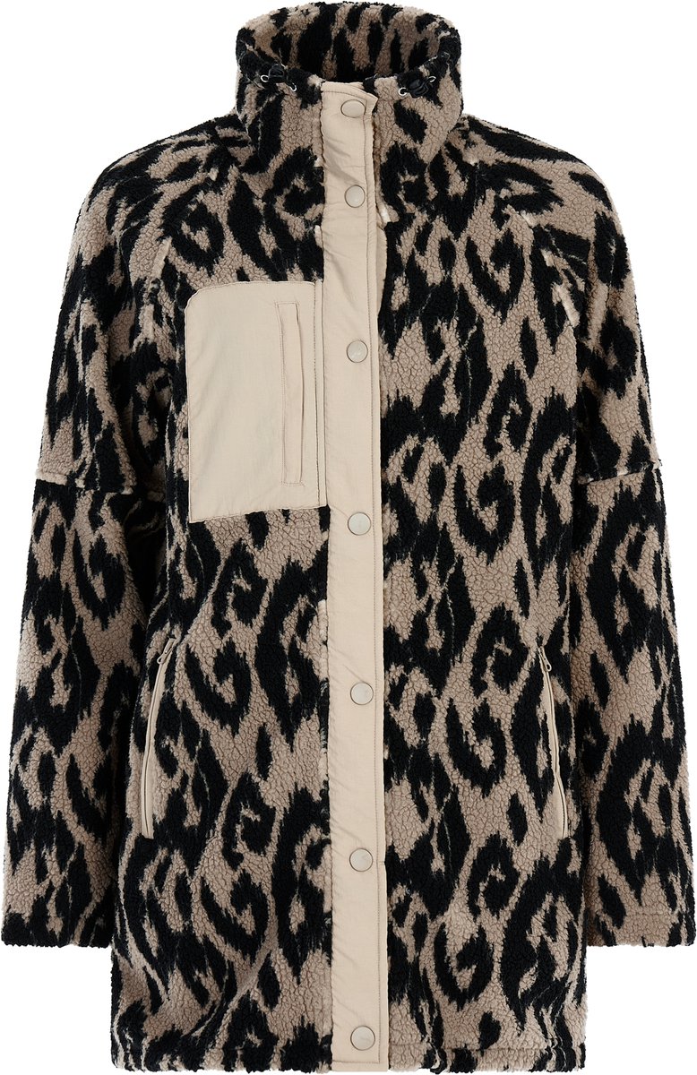 Protest Prtkai - Shacket Dames - Outdoor - Overshirt - High-pile teddy fleece