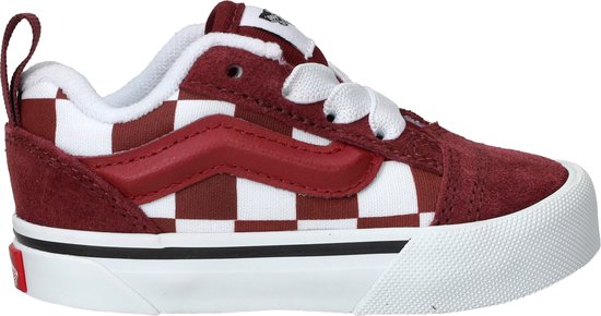 Vans Knu Skool à Baskets pour femmes élastiques Garçons Rouge
