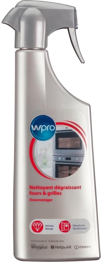 WPRO RVS/INOX reiniger - spray (500 ml)