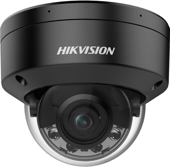 Hikvision Pro Series with ColorVu DS-2CD2187G2H-LISU(2.8MM)/EF/BLACK bewakingscamera Dome IP-beveiligingscamera Buiten 3840 x 2160 Pixels Plafond/muur — afbeelding 3