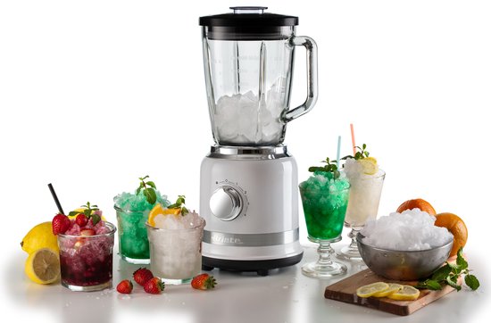 Ariete 0585/01 - Blender - 1.5 liter - 1000 W - glazen kan - RVS - pulse functie - ice crusher - wit van Ariete — afbeelding 4