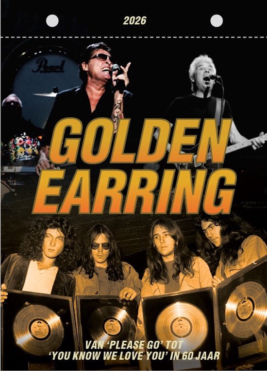 Golden Earring Scheurkalender 2026