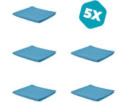 Glasdoek (5 stuks) - Car Detailing - Auto Wassen - Streeploos - Ruiten reinigen - 40x40 cm